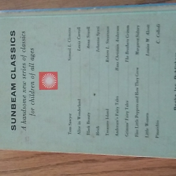 VINTAGE βPINOCCHIO β BOOK SUNBEAM CLASSICS - Picture 13 of 16